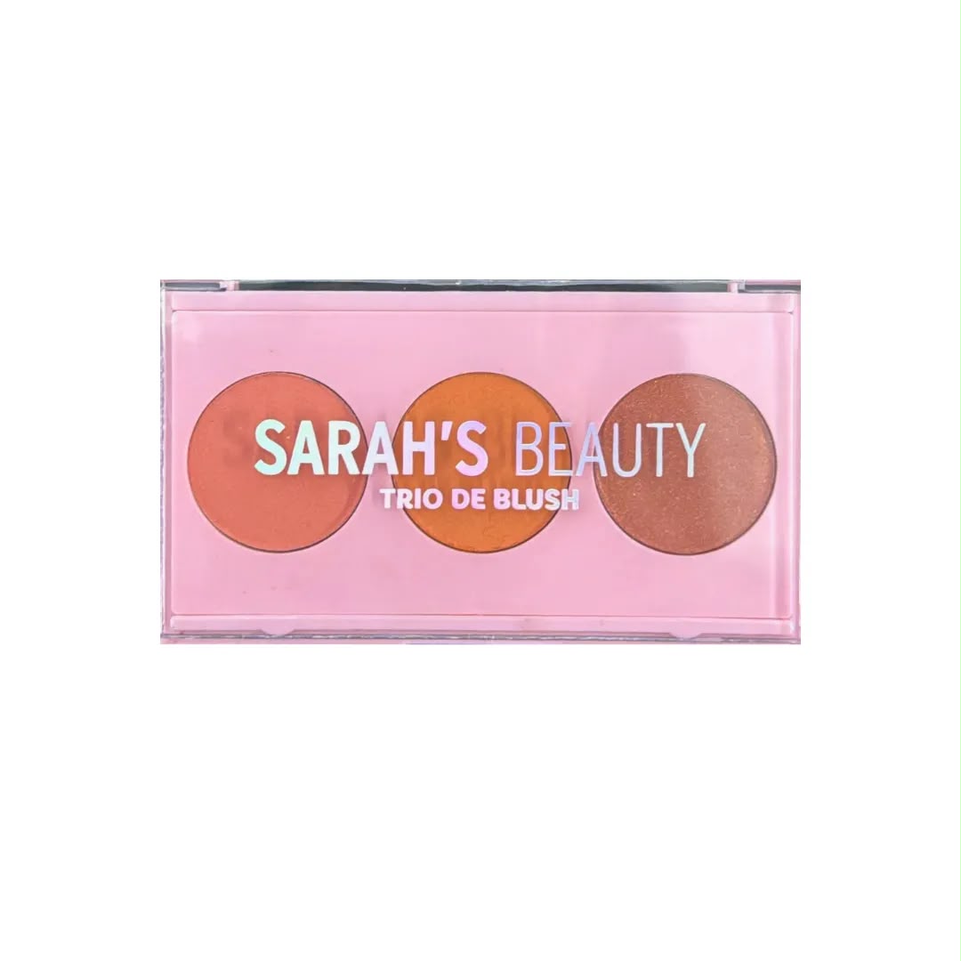 Paleta Trio de Blush Sasahs Beauty