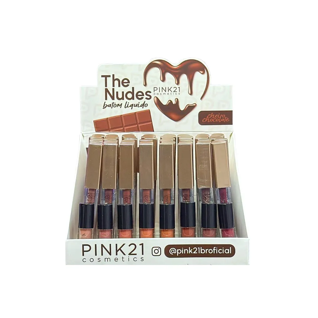 Batom Liquido Nude Pink21